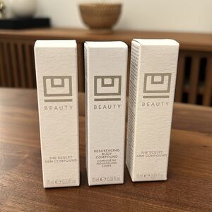 NEW U BEAUTY 3x Trial Size The Sculpt Arm Compound & Resurfacing Body Compound